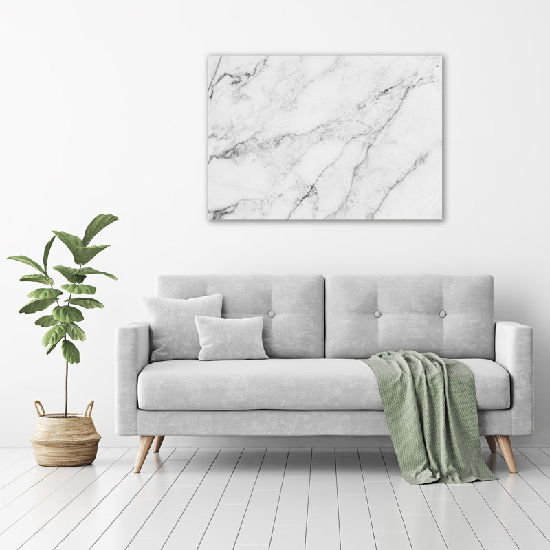 Marble - No Frame Print on Glass