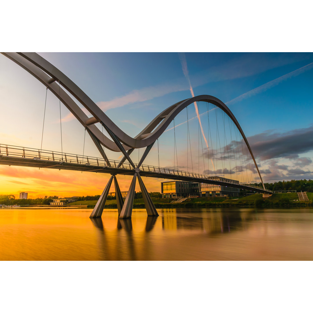 Infinity Bridge At Sunset by Kapook2981 - Drucken