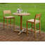 Bermuda Outdoor Round Teak Bar Table-1591168292
