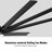 Oversized 84 In. Supper Large Industrial Black Ceiling Fan with Light
