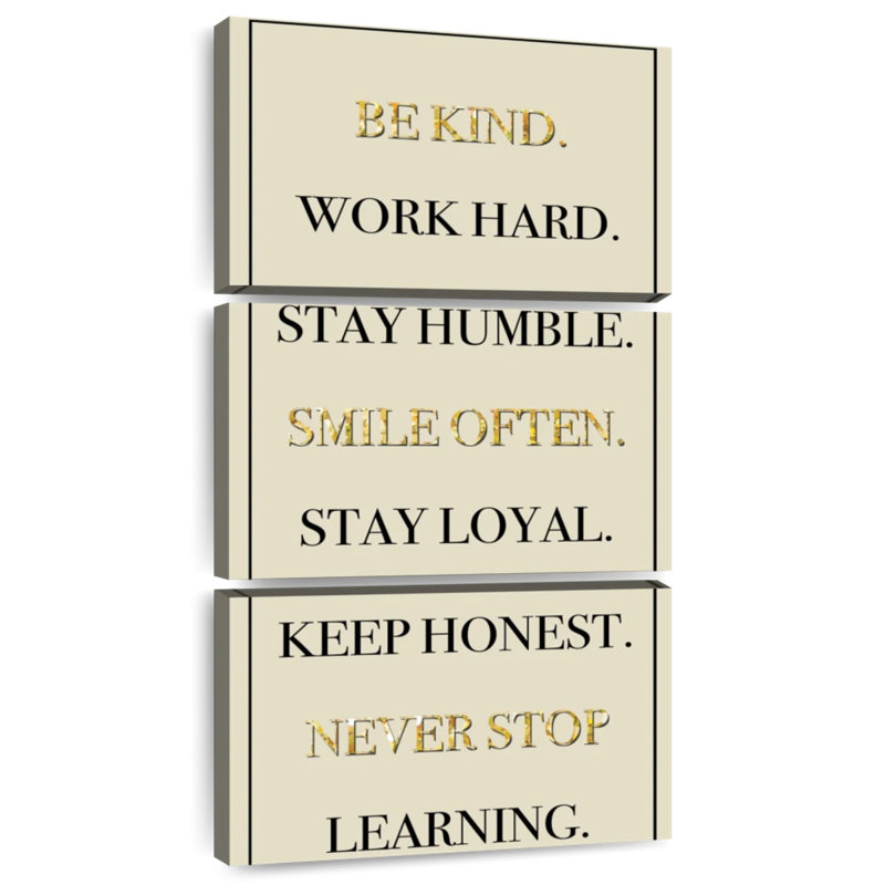 Office Be Kind, H 38 po x l 18 po