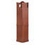 Armoire de coin avec finition en noyer