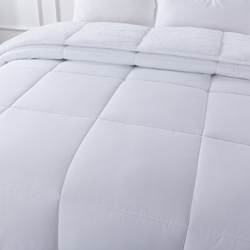 Édredon en duvet synthétique polyester toutes saisons, Très grand