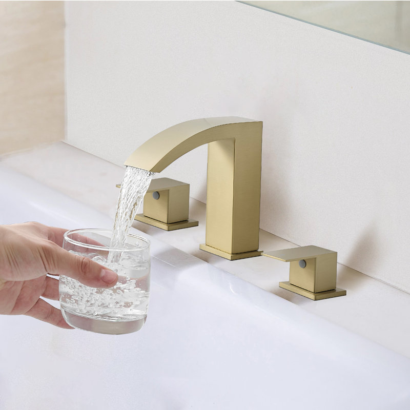 Bathroom Faucet, Brushed Gold