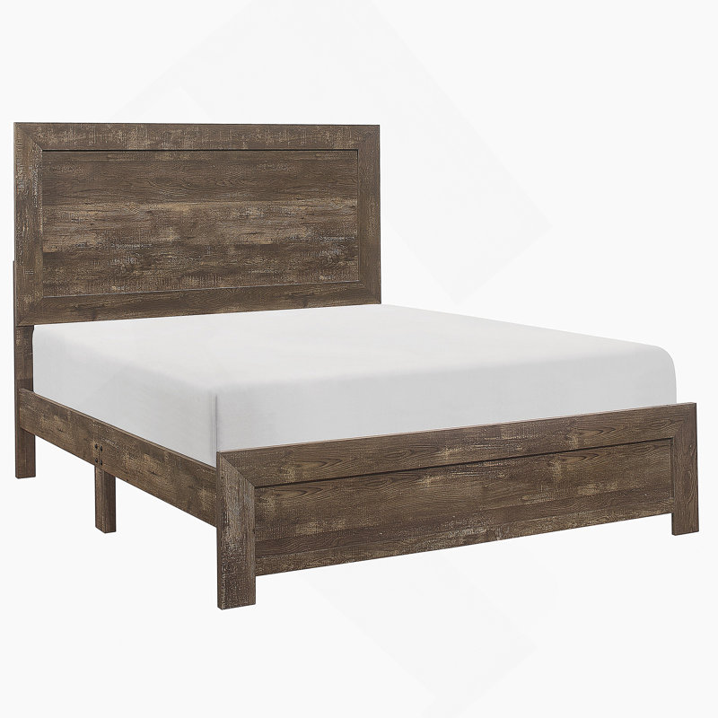 Queen Beds, Rustic Brown