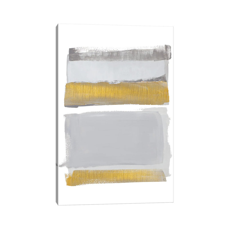 World Of Golden Gray by Lanie Loreth - Wrapped Canvas Gallery-Wrapped Canvas Giclée, 66.04 cm H x 45.72 cm W x 1.91 cm D