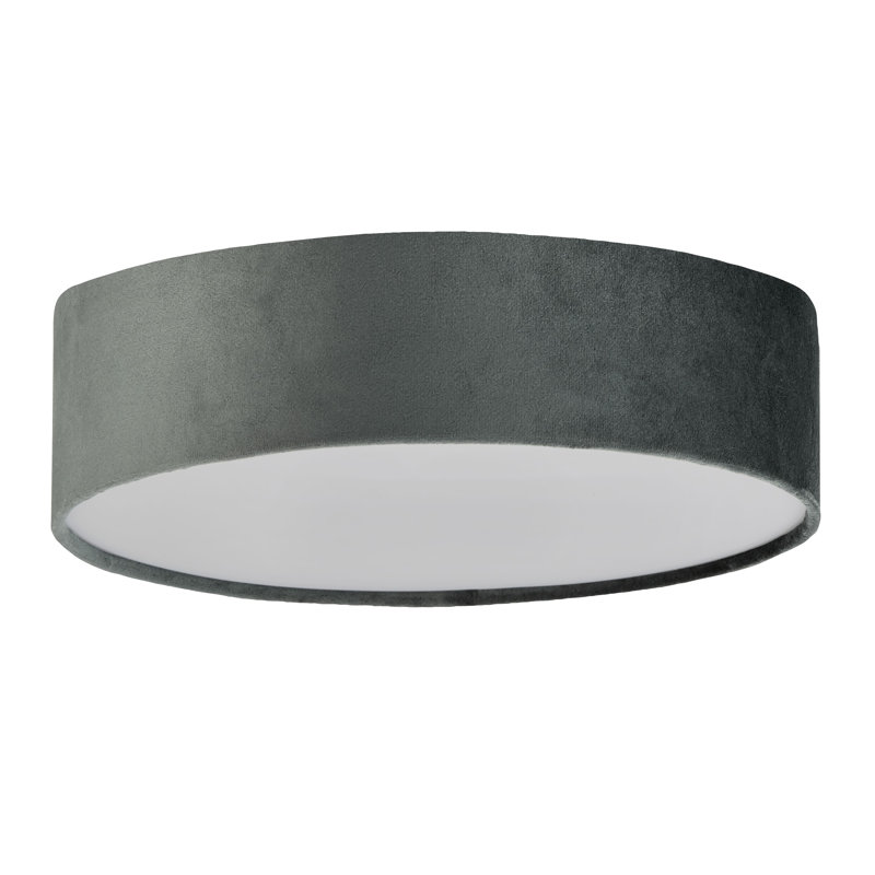 Ofra Acrylic Flush Mount, Grey