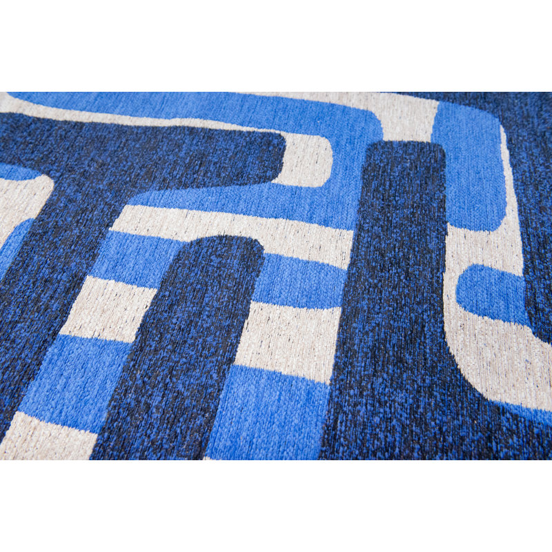 Geometric Area Rug, Runner 80 x 250cm