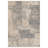 Nemahan Transitional Abstract Durable Performance Beige/Gray-Blue Area Rug-1662534149