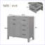 Meuble-lavabo moderne avec armoire et tiroirs-102527774