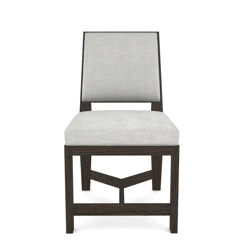 Thom Filicia Home Upholstered Back Side Chair, Havana, Tarbee Dove