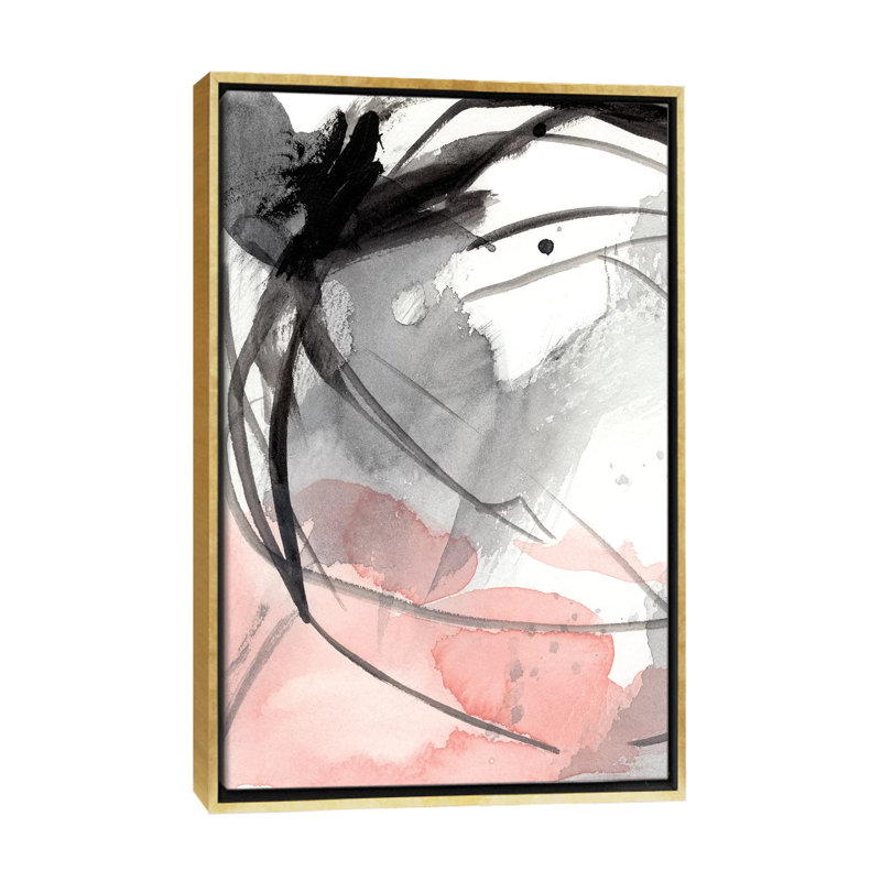 "Around the corner I" par Ethan Harper, reproduction d’art, Pas de tapis, H 60 po x l 40po x P 1,5 po, Toile encadrée d'or