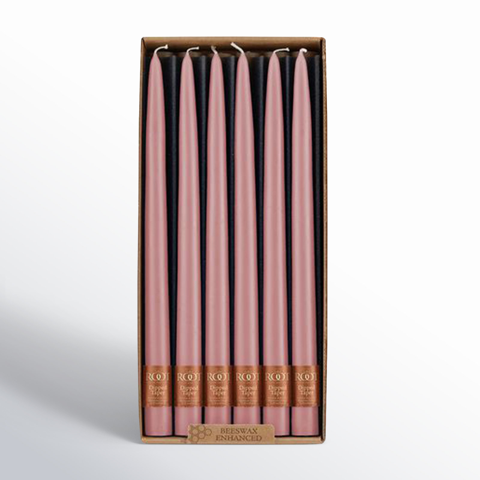 Unscented Taper Candle Set, 12" H x 0.88" W x 0.88" D, Autumn