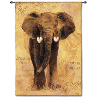 Tapisserie «Classical African Voyage I» par Gosia Gajewska
