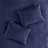 Hypoallergenic Navy Quilted Bedspread Polyester Classic Bedroom