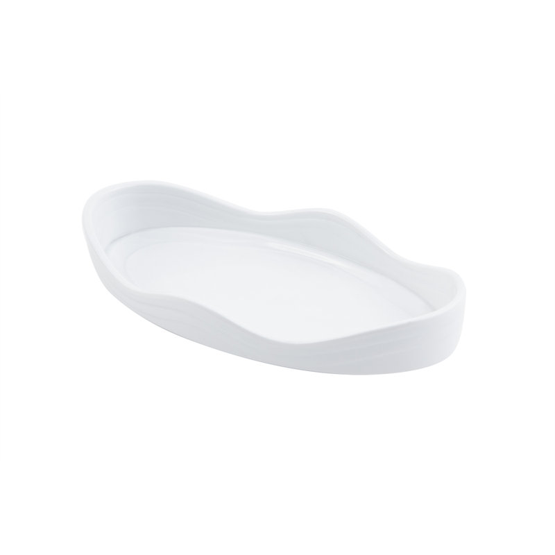 Bon Chef Euro Round Melamine Serving Bowl, White
