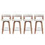 Tabouret de comptoir pivotant 26 po Carylon-94298569