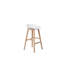 Benjamin Counter Stool with Solid Wood Frame-40153455