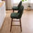 Ryden Upholstered Faux Leather Counter Stool with Wooden Legs-1451240580