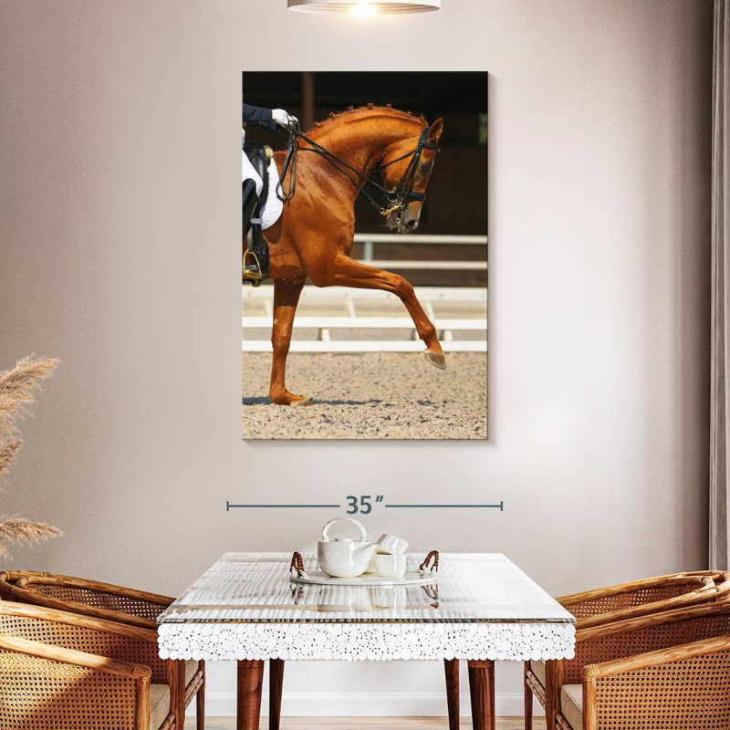 Cheval oseille Sireci, H 24 po x l 16 po