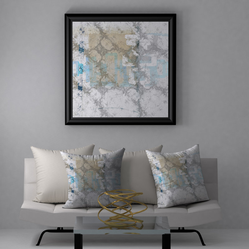 Housse de coussin carrée/insert, 18 po x 18 po