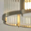Clear Glass Flush Mount
