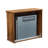 TV Media Entertainment Center with Electric Fireplace, Portable and Realistic Flame Effect for Versatile Home Use