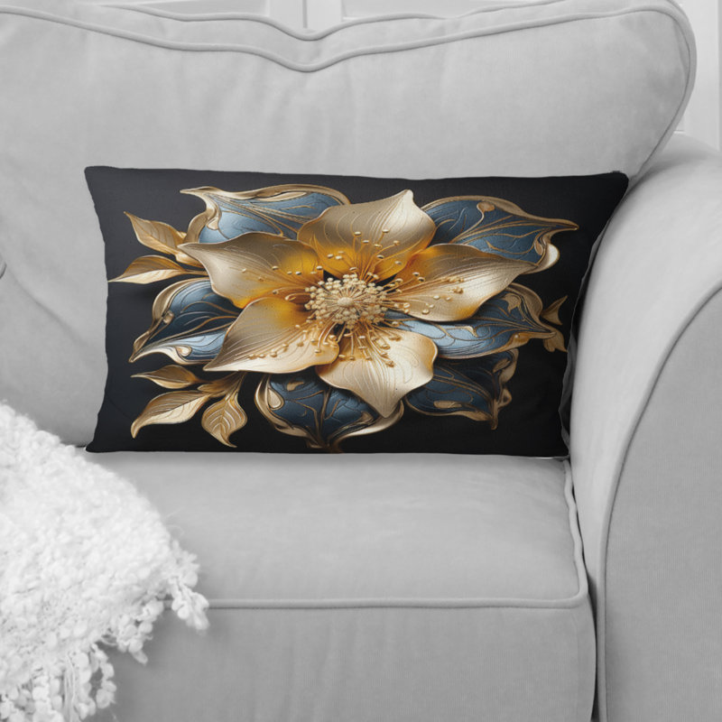 Coussin Golden Lily