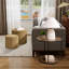 Ensemble de tables basses avec 2 tabourets-939469046
