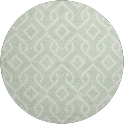 Premium Machine Washable Cerrito Mint Rug