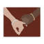 Art mural 16 "x 20" Pinky Swear-70543025