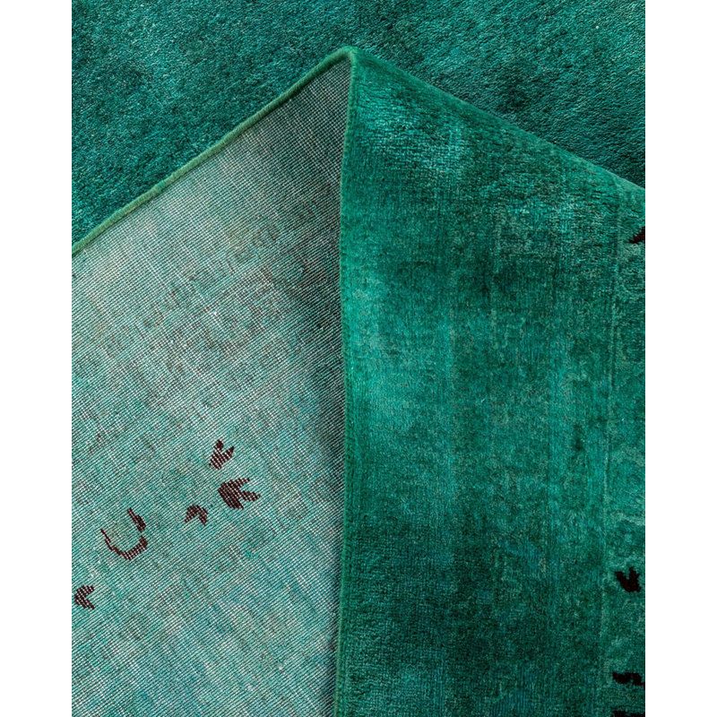 Overyed One-of-a-Kind Rectangle 10'5" X 14'8" Hand Knotted Area Rug