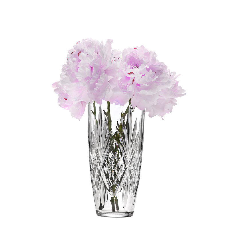 Grand vase de table en cristal Dublin