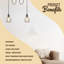 2 - Light Brushed Silver Cluster Pendant