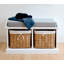 Bastogne Polyester Blend Upholstered Storage Bench-85770755-85770761-18539504