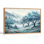 "Misty Forest", reproduction d'art sur toile, ensemble de 1