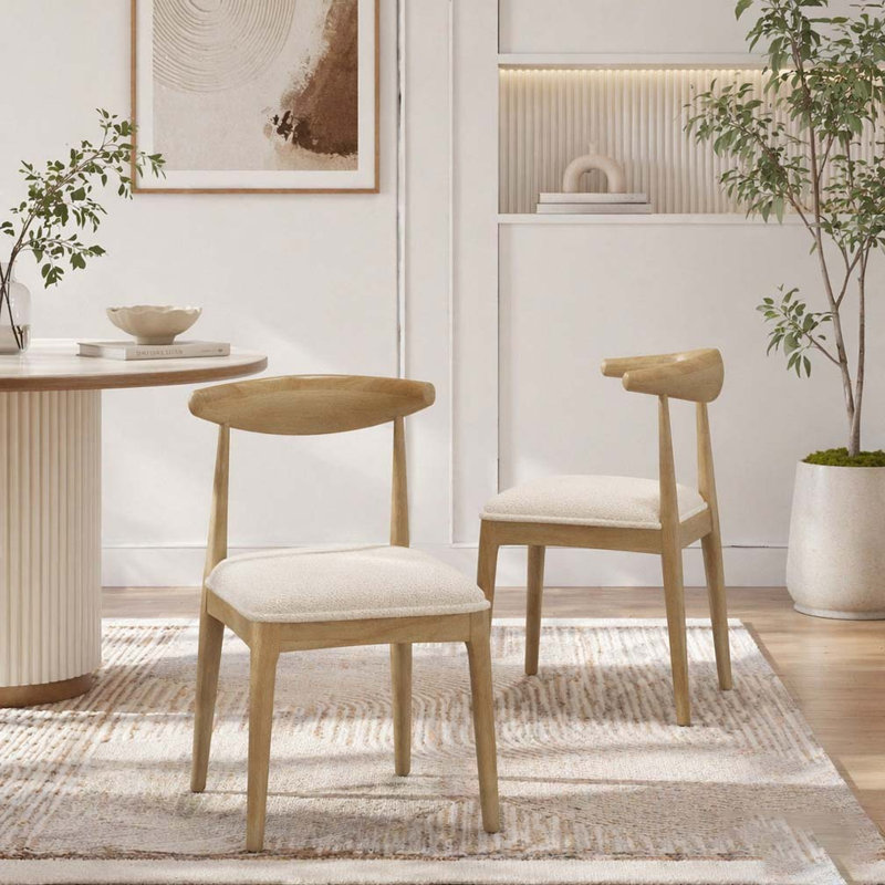 DINING CHAIR SET, Ivory