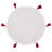 Elijay Collection 100% Cotton Round Placemat