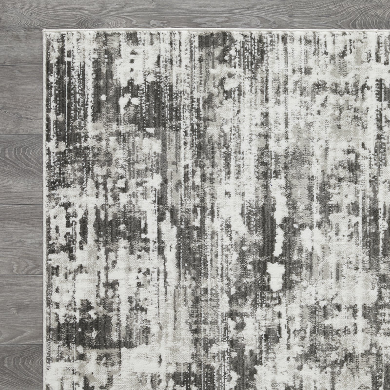 Siante Abstract Indoor Rug, Rectangle 9'10" x 12'10"