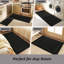 Tapis de cuisine antidérapants, tapis absorbant auto-adhésif pour salle de bain dans la cuisine, lavable à la machine-1331606161-1331606166