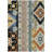 Machine Washable Indoor/Outdoor Chantille ACN1015 Black Rug-1287143722