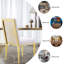 Ensemble de 2 chaises d'appoint Ysenia H 20,5 po