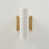 MONOLITH Wall Sconce — White Marble selected