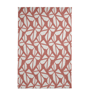 Billiot Chenille Geometric Indoor Rug