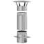 Chimney Extension Silver 35 X 35 Cm Stainless Steel-1123494010