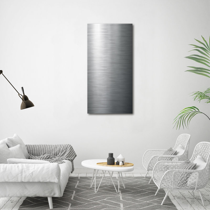 Metal Background - Wrapped Canvas Print