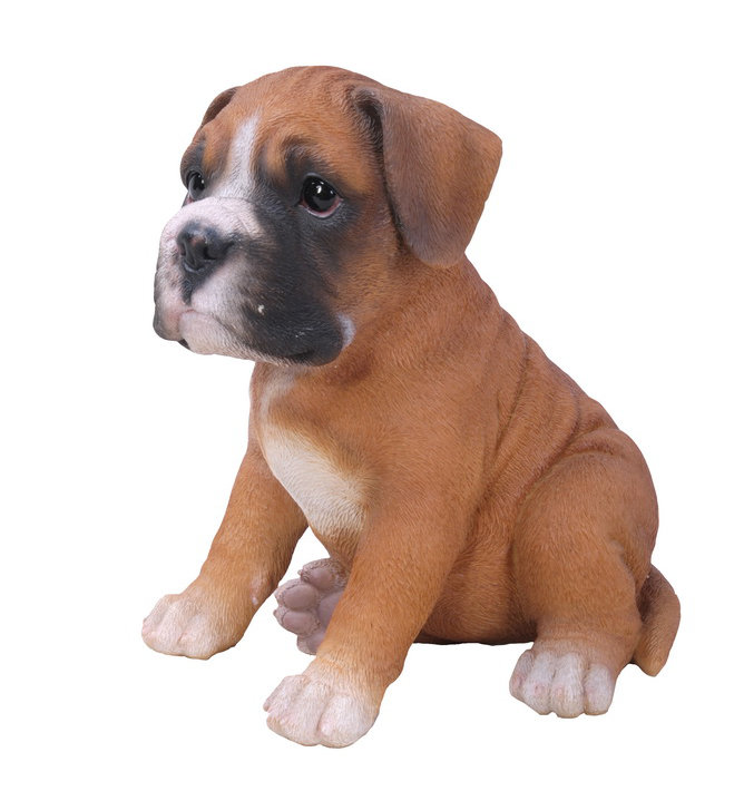 Boxer Puppy Statue