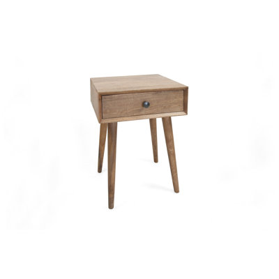18.11'' W Solid Wood Nightstand