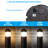 Commercial LED Bollard Landscape Light, 3CCT, Integrated LED Metal Bollard Light