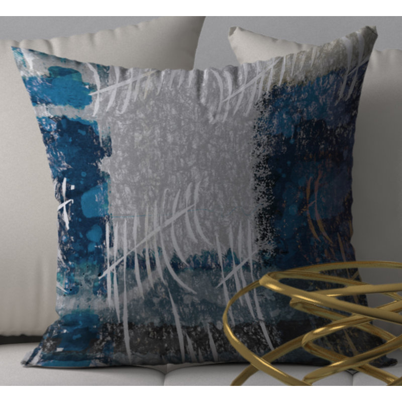 Reversible Throw Pillow, 24" x 24"